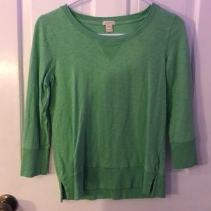 Green shirt